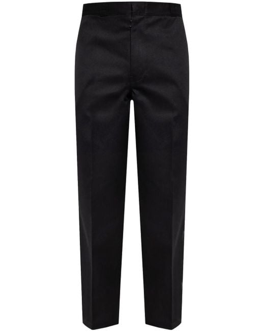 Maison Margiela Black Creased Trousers for men