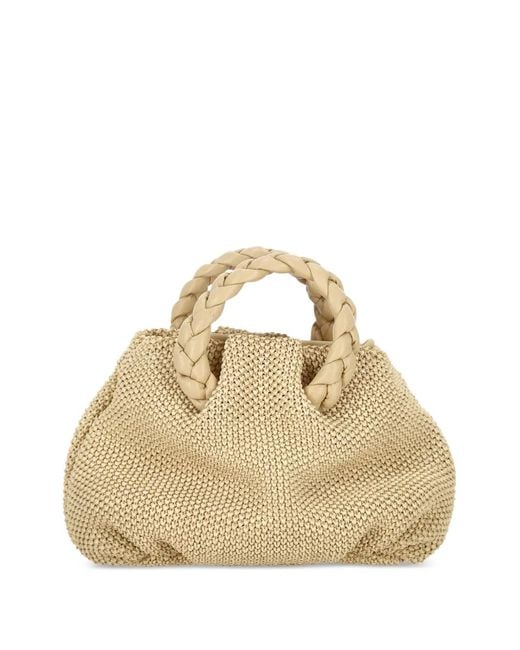 Hereu Natural Sac À Main Bombon Médium À Anse Tressée