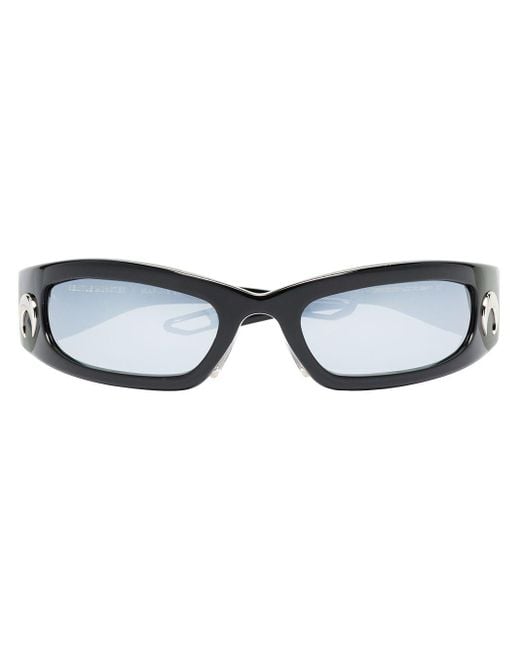X Gentle Monster lunettes de soleil à monture rectangulaire MARINE SERRE en coloris Black