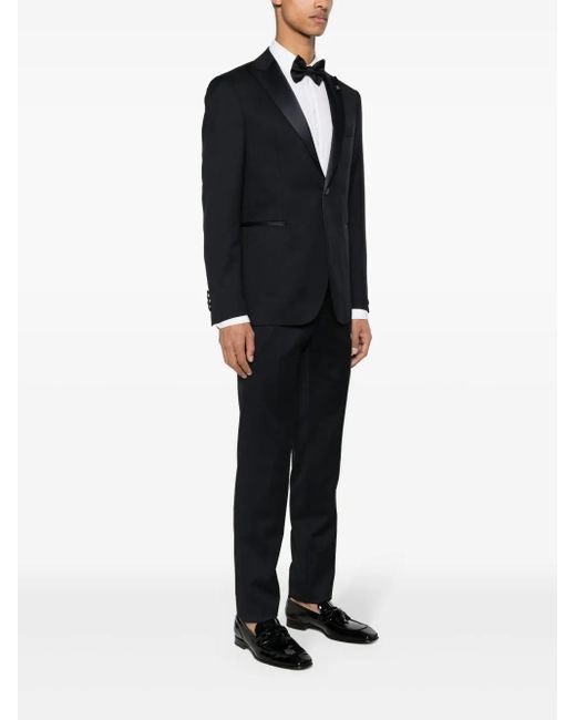 Tagliatore Blue Wool Single-Breasted Suit for men