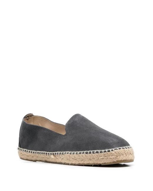 Manebí Gray Braided-Raffia Sole Espadrilles for men