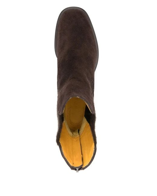 Mara Bini Brown 60Mm Suede Ankle Boots