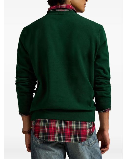 Polo Ralph Lauren Green Polo Bear Sweatshirt for men