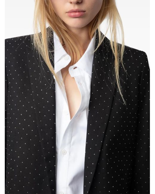 Zadig & Voltaire Blue Valse Blazer