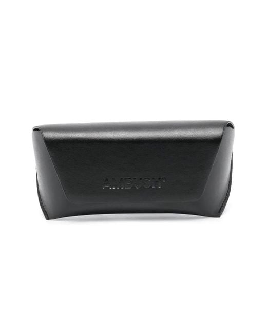 Ambush Brown Thia Rectangle-Frame Sunglasses