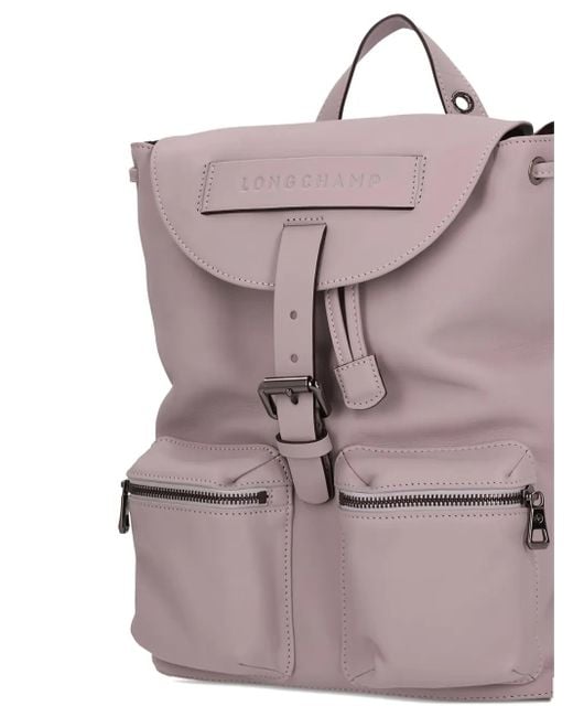 Sac À Dos 3D En Cuir Petit Format Longchamp en coloris Pink
