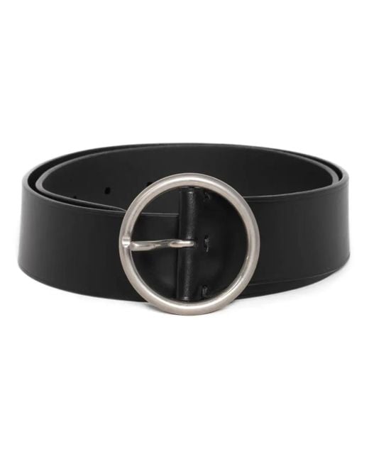 Nili Lotan Black Avery Belt