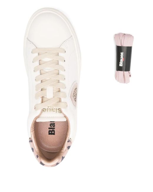 Blauer White Venus Sneakers
