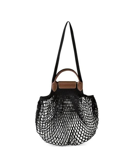 Longchamp Black Le Pilage Filet