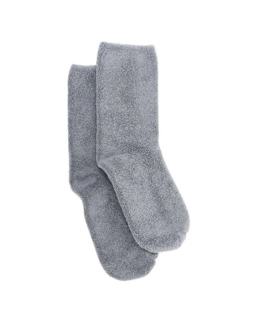 Baserange Gray Textured Socks