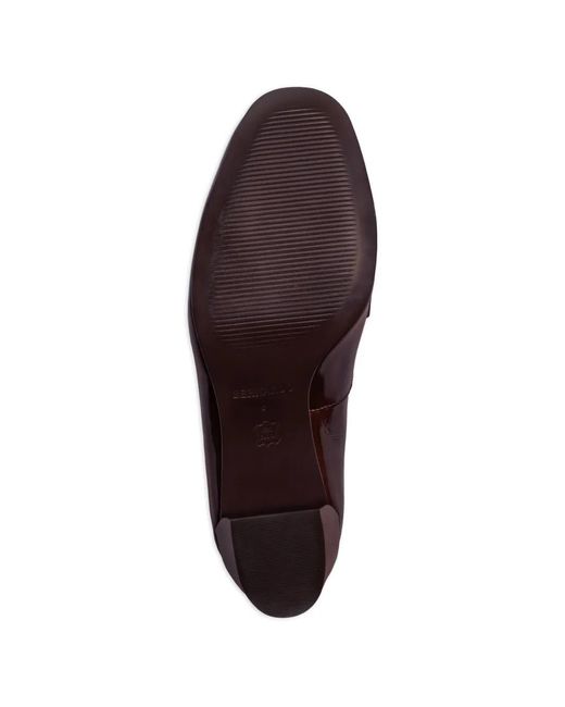 Bernardo Brown Nevaeh Leather Pumps