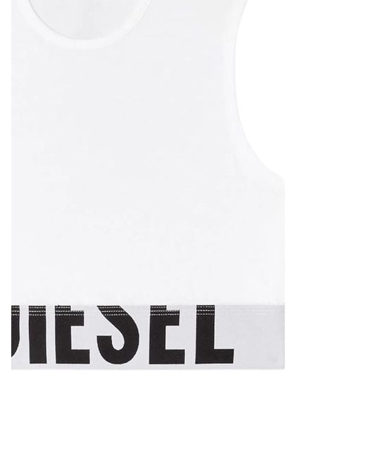 DIESEL White Ada Bra