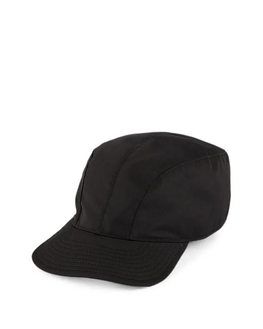 Prada Black Re-Nylon Baseball Cap for men