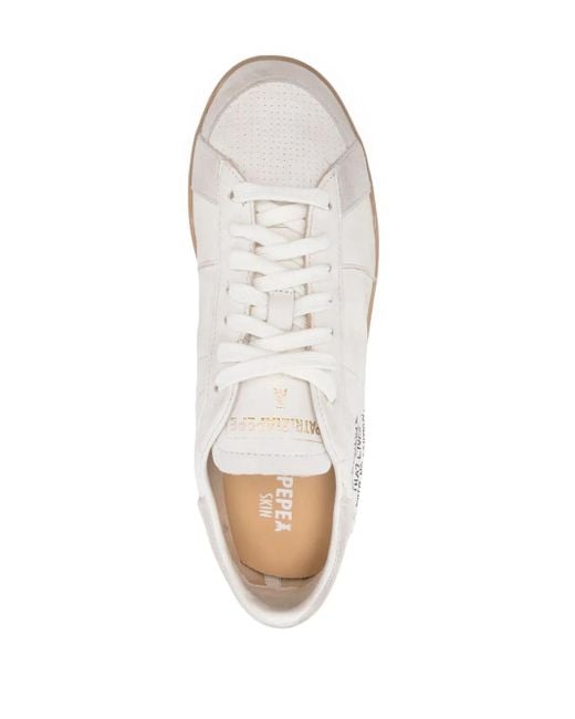 Patrizia Pepe White Skin Sneakers