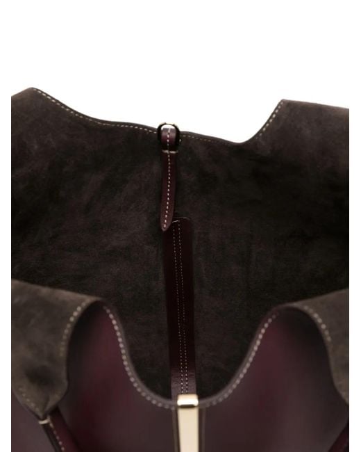 Bolso shopper de piel Tod's de color Purple