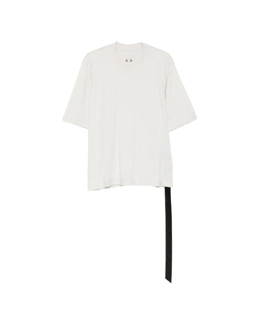 Rick Owens White Walrus Crew-Neck T-Shirt for men