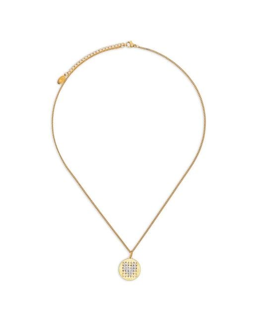 L'EIGHT STUDIO Metallic Collier À Pendentif Cœur Et Pièce