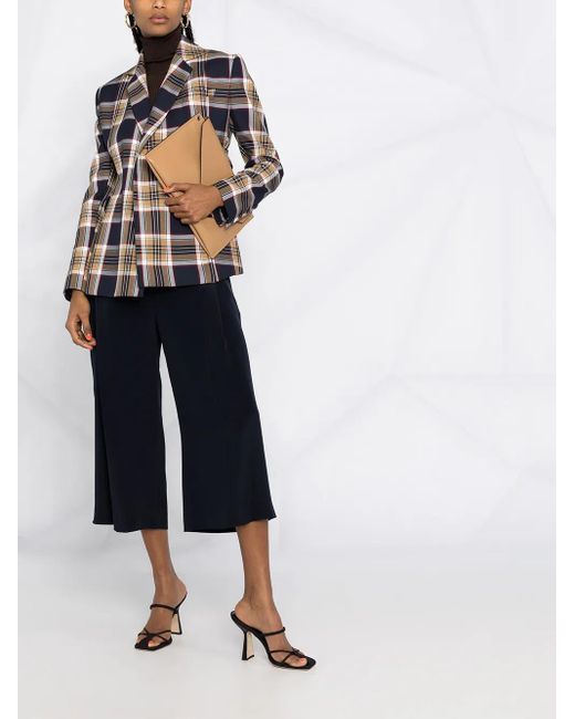 Boss White Straight-Leg Culottes