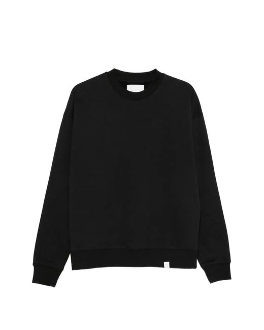 Woc Black Logo-Patch Sweatshirt for men