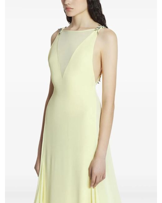 Lanvin White Silk Gown