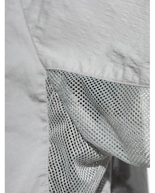 Rethinkit Studios Gray Mesh-Panel Jacket