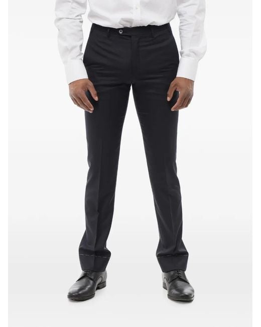 Corneliani Blue Leader Trousers for men