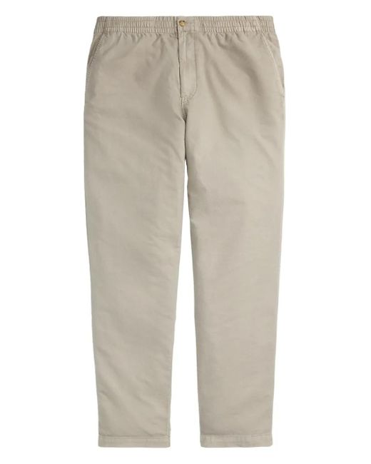 Polo Ralph Lauren Natural Drawstring Straight-Leg Trousers for men