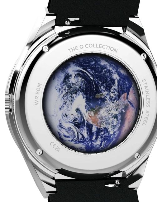 Timex Black Q Nasa 40Mm Watch for men
