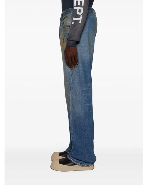 Vaqueros Rectos GALLERY DEPT. de hombre de color Blue