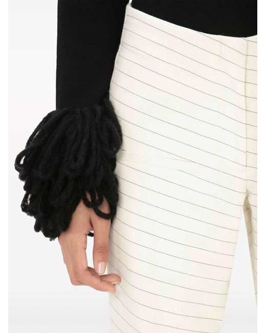 J.W. Anderson White Tailored Straight-Leg Trousers