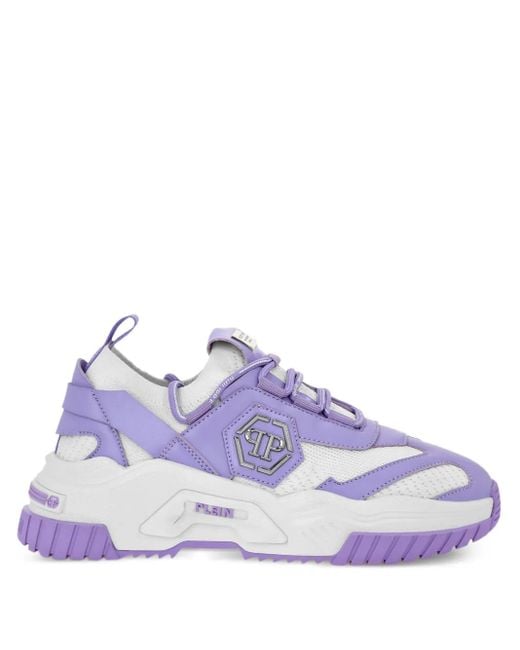 Philipp Plein Purple Predator Sneakers