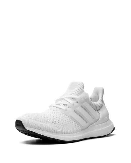Adidas White Ultraboost 1.0 Low-Top Sneakers