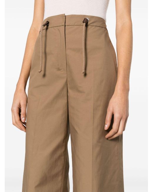 Pantalon à coupe ample Max Mara en coloris Natural