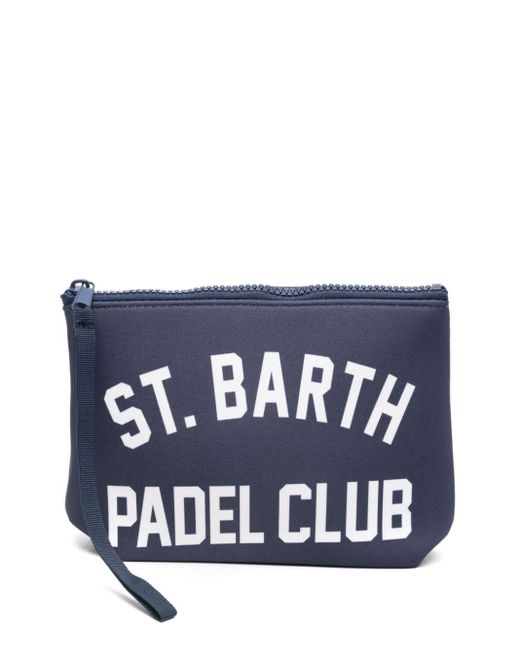 Mc2 Saint Barth Blue Aline Padel Club Wash Bag