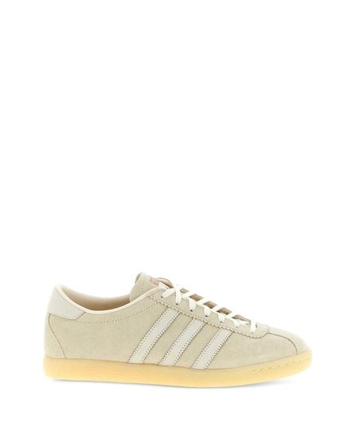 Adidas White Tobacco Suede Sneakers for men