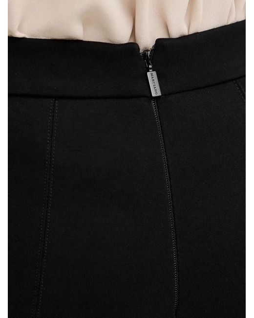 MARCIANO BY GUESS Black Flared Trousers