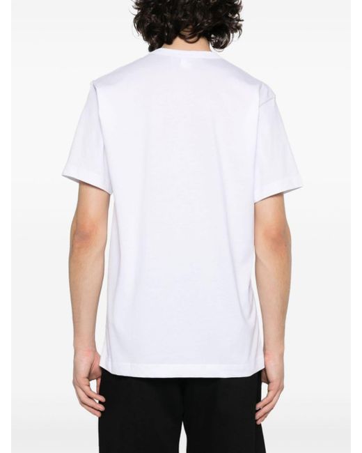 メンズ Comme des Garçons グラフィック Tシャツ White