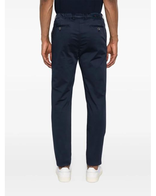 Kiton Chino Mit Logo-Patch in Blue für Herren