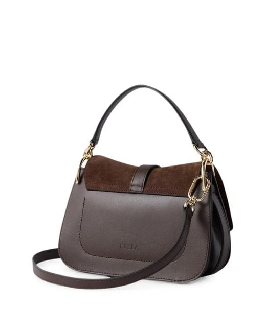 Furla Brown Top Handle Mini