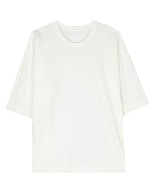 Homme Plissé Issey Miyake White Release Cotton T-shirt for men