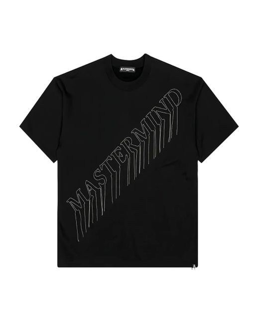 MASTERMIND WORLD Sequence T-Shirt Mit Totenkopf in Black für Herren