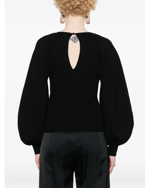 Chloé Black Cut-Out Jumper