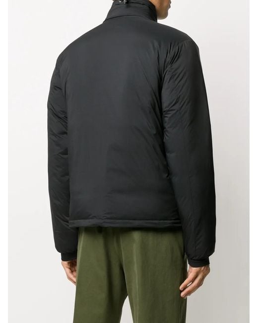 Canada Goose Black Lightweight Feather Down Zip-Up Jacket for men
