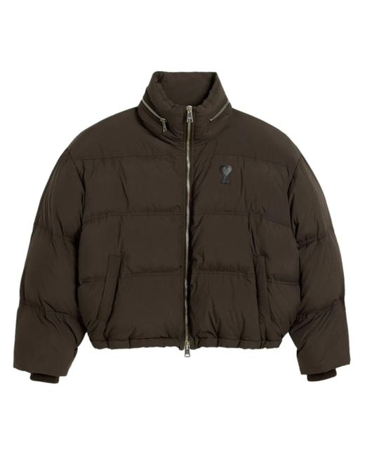 AMI Donsjack Met Logo in het Brown voor heren