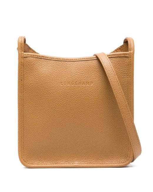 Longchamp Brown Small Le Foulonné Cross Body Bag