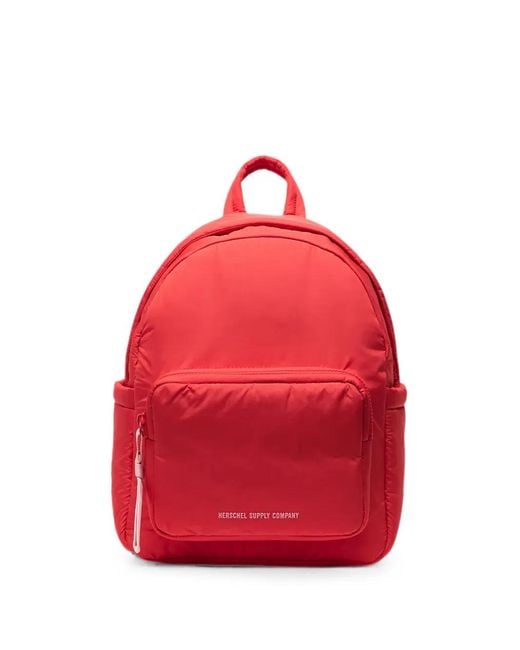 Herschel Supply Co. Red Cloudform 22L Padded Logo-Print Backpack