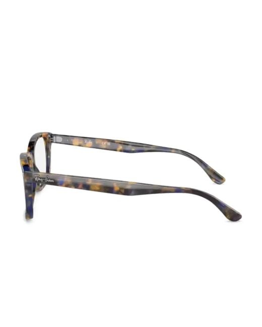 Ray-Ban Blue Square-Frame Glasses