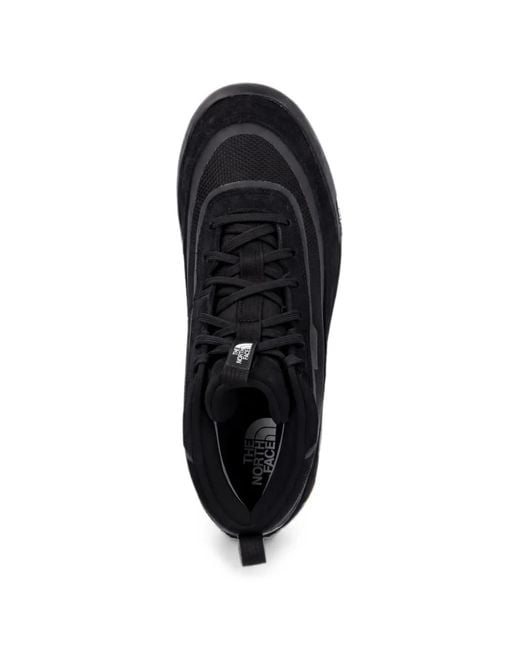 The North Face Black Clyffe Insulated Waterproof Mid-Top Sneakers for men