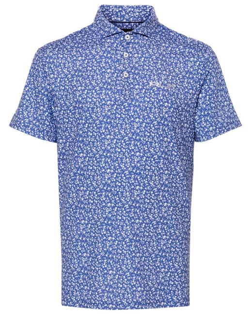 RLX Ralph Lauren Poloshirt mit Blumen-Print in Blue für Herren