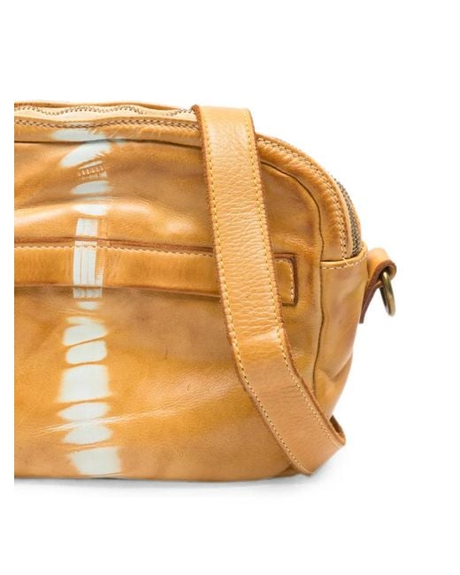 SOMMET Orange Arlo Tie-Dye Cross Body Bag